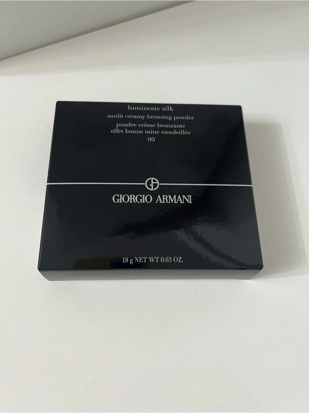 Giorgio Armani Black Luminous Silk Sunlit Creamy Bronzing Powder
